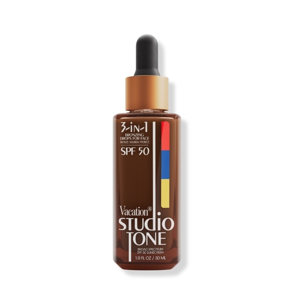 Vacation Studio Tone Bronzing Drops SPF 50 new in box